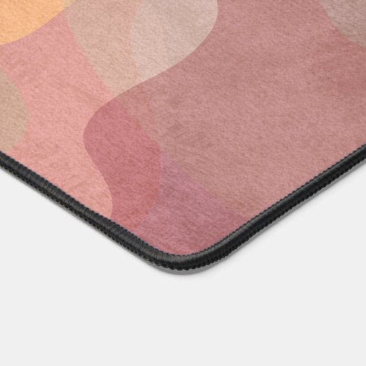 Artistic Pattern Desk Mat Brighten Up Your Workspa デスクマット (コーナー)