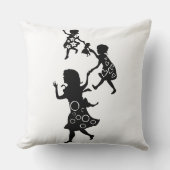 Artistic Portrait throw Pillow クッション (正面)