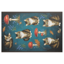 Artistic Quilting Fabric Cats ファブリック