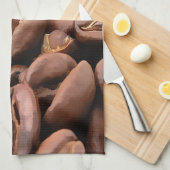 Artistic Roasted Coffee Beans キッチンタオル (四つ折り)