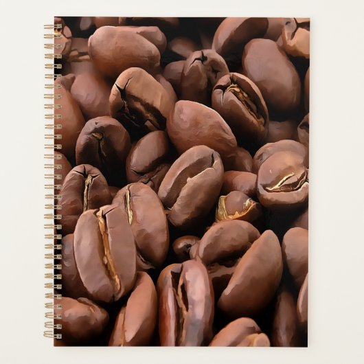 Artistic Roasted Coffee Beans プランナー手帳 (正面)