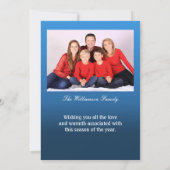 Artistic scene of Peace, Love and Joy personalize (裏面)