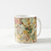Artistic sketch material. Abstract geometric patte コーヒーマグカップ (正面右)