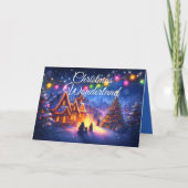 Artistic Storybook Christmas Wonderland シーズンカード (正面)