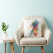 Artistic Unisex T-Shirt - Vibrant Abstract Design  クッション (椅子)