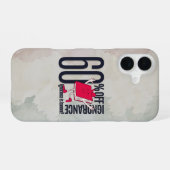 Artistic Watercolor Anti-Ignorance Book Quote  iPhone 16ケース (裏面横)