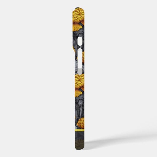 Artistic Wedding Favors Carnation Name Case-Mate iPhoneケース (裏面 / 左)