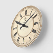 Artistic Working Beaver Wall Clock - Funny Busy  ラウンド壁時計 (傾斜)