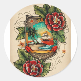 ArtisticFashion #UniqueDesign ラウンドシール