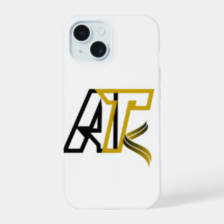 Artisto Logo Phone Case – Sleek Black & Gold Desig iPhone 15ケース