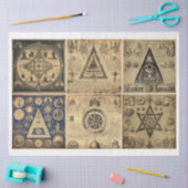 Artists and Crafters Mystic Occult Witchy  薄葉紙 (クラフト)