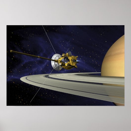 Artists concept of Cassini ポスター (正面)