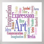 Artist's Studio Colorful Creative Inspirations ポスター (正面)