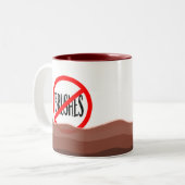 Artists Tea Not Brushes  ツートーンマグカップ (正面左)