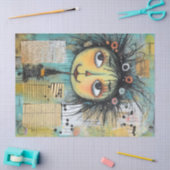 ArtLady 1およ魅力的び動揺して 薄葉紙 (クラフト)