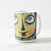 ArtLady 11魅力的およ動揺してび コーヒーマグカップ (正面右)