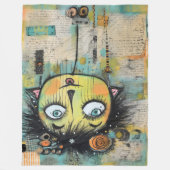ArtLady 11魅力的およ動揺してび フリースブランケット (正面)