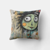 ArtLady 13魅力的およ動揺してび クッション (裏面)