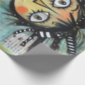 ArtLady 14魅力的およ動揺してび ラッピングペーパー (角)