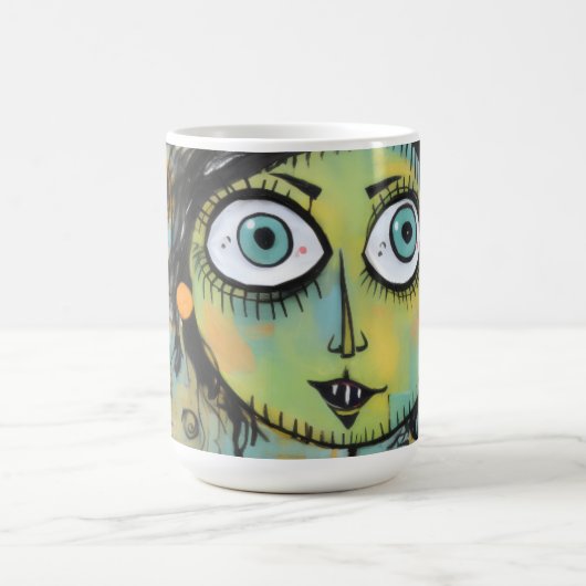 ArtLady 15魅力的およ動揺してび コーヒーマグカップ (中央)