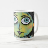 ArtLady 15魅力的およ動揺してび コーヒーマグカップ (正面右)
