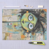 ArtLady 15魅力的およ動揺してび 薄葉紙 (クラフト)