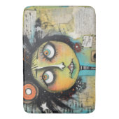 ArtLady 19魅力的およ動揺してび バスマット (正面縦)