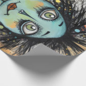 ArtLady 2魅力的およ動揺してび ラッピングペーパー (角)