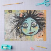 ArtLady 2魅力的およ動揺してび 薄葉紙 (クラフト)