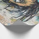 ArtLady 25魅力的およ動揺してび ラッピングペーパー (角)