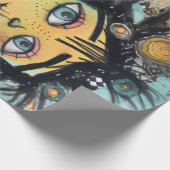 ArtLady 28魅力的およ動揺してび ラッピングペーパー (角)