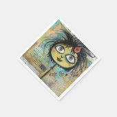 ArtLady 4魅力的およ動揺してび スタンダードカクテルナプキン (角)