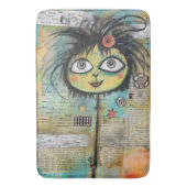 ArtLady 4魅力的およ動揺してび バスマット (正面縦)