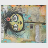ArtLady 4魅力的およ動揺してび ラッピングペーパー (フラット)