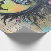 ArtLady 5魅力的およ動揺してび ラッピングペーパー (角)