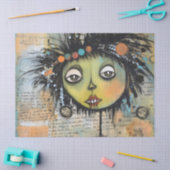 ArtLady 7魅力的およ動揺してび 薄葉紙 (クラフト)