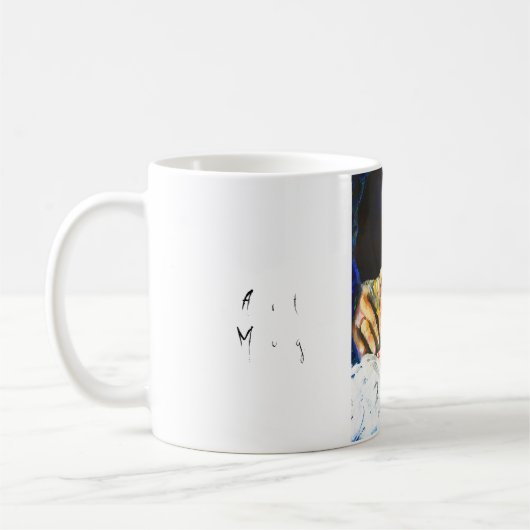 ArtMug#4 コーヒーマグカップ (左)
