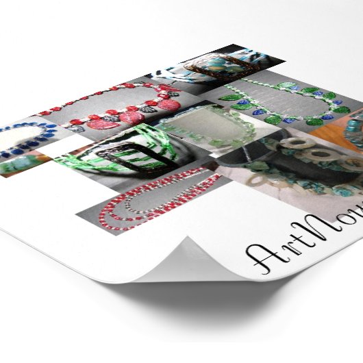 ArtNouveau.etsy.com ポスター (角)