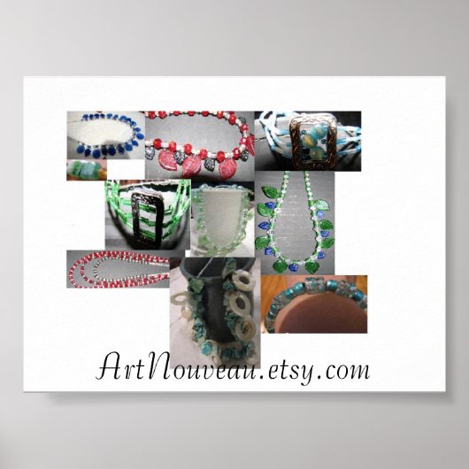 ArtNouveau.etsy.com ポスター (正面)