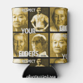 #ArtOfTheDojo 「長老たちを尊敬せよ」 缶クーラー (裏面)