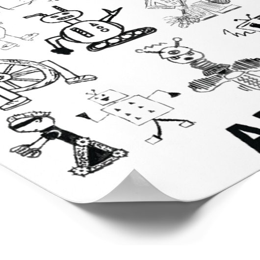 Artomatic Robots 2009ポスター1 ポスター (角)