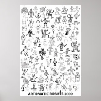 Artomatic Robots 2009ポスター1 ポスター