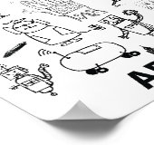 Artomatic Robots 2009ポスター2 ポスター (角)