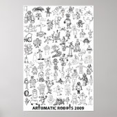 Artomatic Robots 2009ポスター2 ポスター (正面)