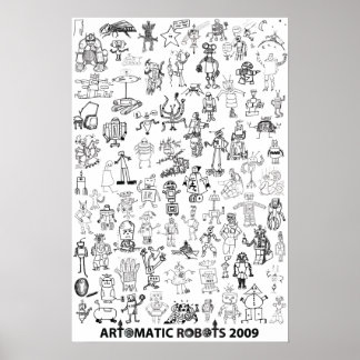 Artomatic Robots 2009ポスター2 ポスター