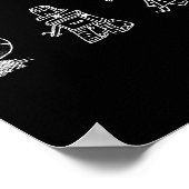 Artomatic Robots 2009ポスター3 - Black Edition ポスター (角)