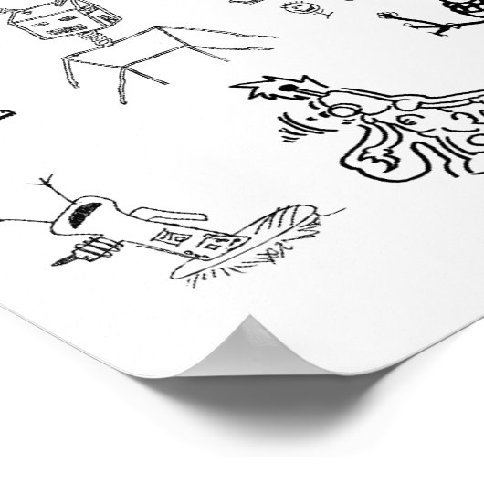 Artomatic Robots 2009ポスター5 ポスター (角)