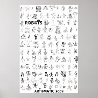 Artomatic Robots 2009ポスター5 ポスター