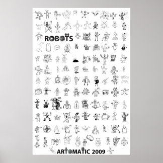 Artomatic Robots 2009ポスター6 ポスター
