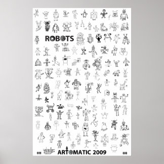 Artomatic Robots 2009ポスター7 ポスター